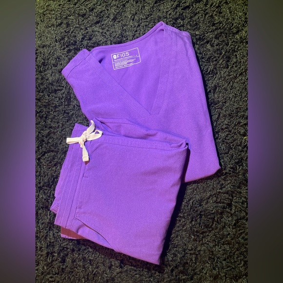 Figs Other Figs Womens Ultra Violet Yola Casma Scrub Set Limited